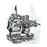 Scarface Movie Traditional Tattoo Full Print Recycle Bag (L)