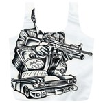 Scarface Movie Traditional Tattoo Full Print Recycle Bag (XL)