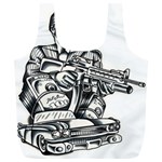 Scarface Movie Traditional Tattoo Full Print Recycle Bag (XL)