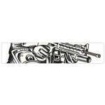 Scarface Movie Traditional Tattoo Small Premium Plush Fleece Scarf