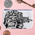 Scarface Movie Traditional Tattoo Large Coin Purse