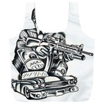 Scarface Movie Traditional Tattoo Full Print Recycle Bag (XXL)