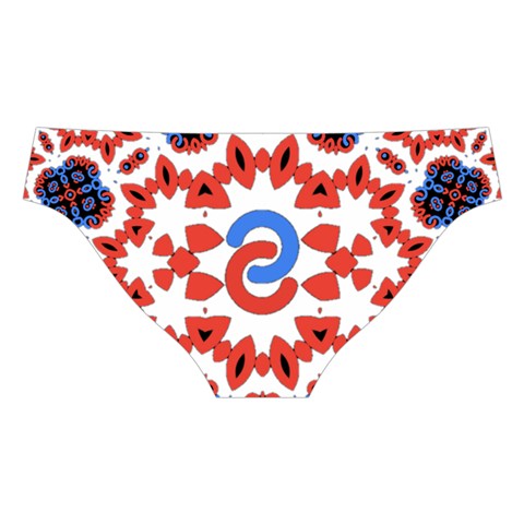 Im Fourth Dimension Adkps Strap Cross Back Hipster Bikini Set from ArtsNow.com Back Under