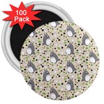 Pattern My Neighbor Totoro 3  Magnets (100 pack)