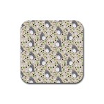 Pattern My Neighbor Totoro Rubber Coaster (Square)