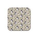 Pattern My Neighbor Totoro Rubber Square Coaster (4 pack)