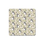 Pattern My Neighbor Totoro Square Magnet