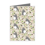 Pattern My Neighbor Totoro Mini Greeting Card