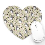 Pattern My Neighbor Totoro Heart Mousepad