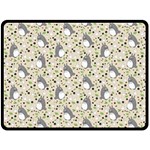 Pattern My Neighbor Totoro One Side Fleece Blanket (Large)