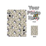 Pattern My Neighbor Totoro Playing Cards 54 Designs (Mini)