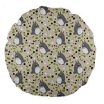 Pattern My Neighbor Totoro Large 18  Premium Round Cushions