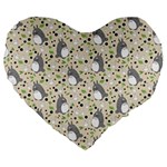 Pattern My Neighbor Totoro Large 19  Premium Heart Shape Cushions