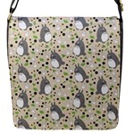 Pattern My Neighbor Totoro Flap Closure Messenger Bag (S)