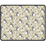 Pattern My Neighbor Totoro Fleece Blanket (Medium)