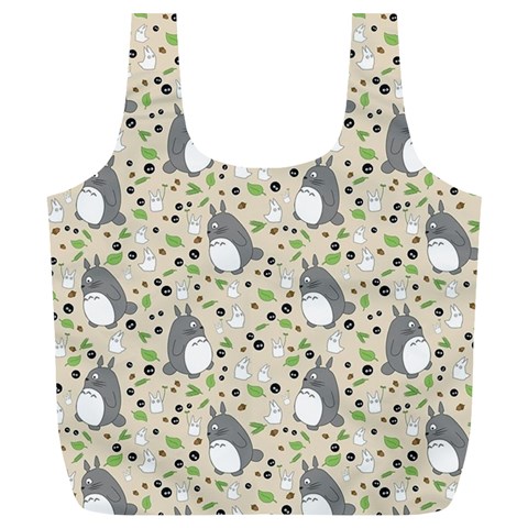 Pattern My Neighbor Totoro Full Print Recycle Bag (XL) from ArtsNow.com Front