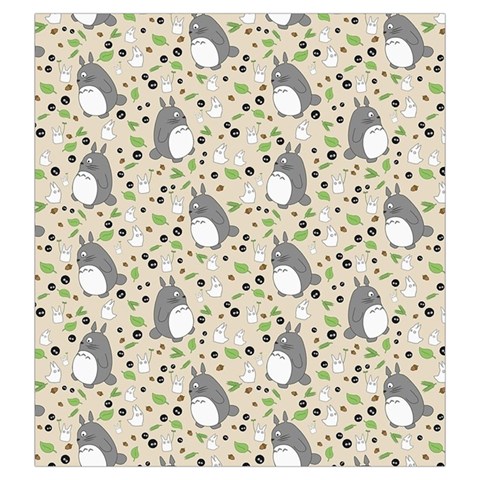 Pattern My Neighbor Totoro Drawstring Pouch (Large) from ArtsNow.com Back