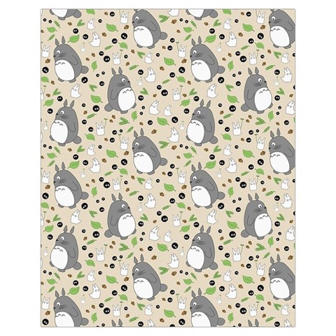 Pattern My Neighbor Totoro Drawstring Pouch (XL) from ArtsNow.com Front