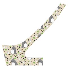 Pattern My Neighbor Totoro Cross Back Hipster Bikini Set from ArtsNow.com Back Left