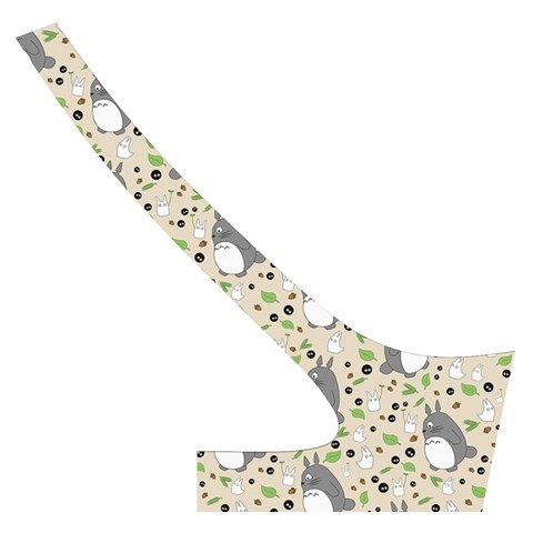 Pattern My Neighbor Totoro Cross Back Hipster Bikini Set from ArtsNow.com Back Right