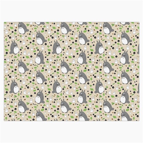 Pattern My Neighbor Totoro Roll Up Canvas Pencil Holder (M) from ArtsNow.com Front