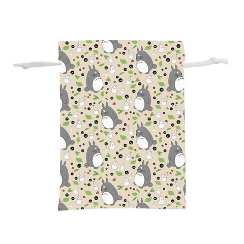 Pattern My Neighbor Totoro Lightweight Drawstring Pouch (M) from ArtsNow.com Front