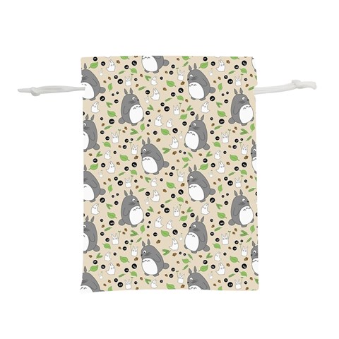 Pattern My Neighbor Totoro Lightweight Drawstring Pouch (L) from ArtsNow.com Front