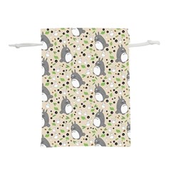 Pattern My Neighbor Totoro Lightweight Drawstring Pouch (L) from ArtsNow.com Front