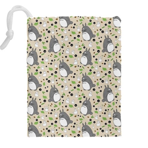 Pattern My Neighbor Totoro Drawstring Pouch (5XL) from ArtsNow.com Back