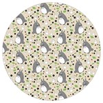 Pattern My Neighbor Totoro Round Trivet