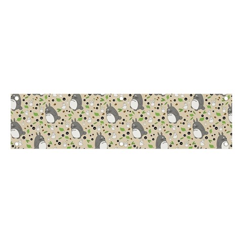 Pattern My Neighbor Totoro Banner and Sign 4  x 1  from ArtsNow.com Front