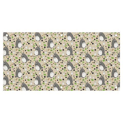 Pattern My Neighbor Totoro Banner and Sign 4  x 2  from ArtsNow.com Front