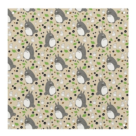 Pattern My Neighbor Totoro Banner and Sign 4  x 4  from ArtsNow.com Front
