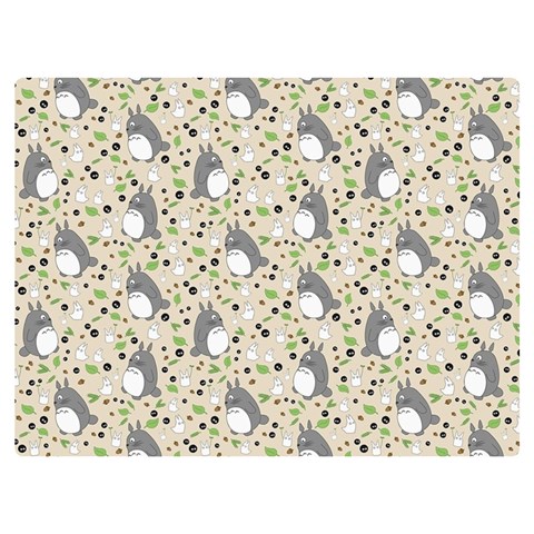 Pattern My Neighbor Totoro Premium Plush Fleece Blanket (Extra Small) from ArtsNow.com 40 x30  Blanket Front