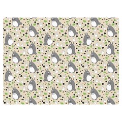 Pattern My Neighbor Totoro Premium Plush Fleece Blanket (Extra Small) from ArtsNow.com 40 x30  Blanket Back