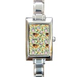 My Neighbor Totoro Pattern Rectangle Italian Charm Watch