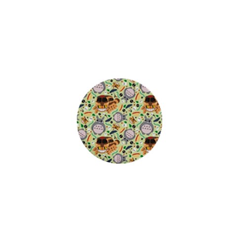 My Neighbor Totoro Pattern 1  Mini Buttons from ArtsNow.com Front