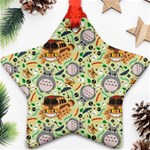 My Neighbor Totoro Pattern Ornament (Star)