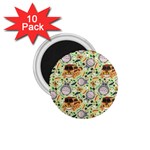 My Neighbor Totoro Pattern 1.75  Magnets (10 pack) 