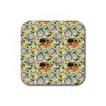 My Neighbor Totoro Pattern Rubber Coaster (Square)