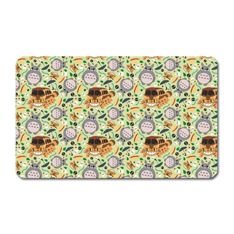 My Neighbor Totoro Pattern Magnet (Rectangular) from ArtsNow.com Front
