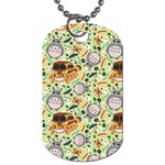 My Neighbor Totoro Pattern Dog Tag (One Side)