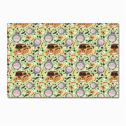 My Neighbor Totoro Pattern Postcard 4 x 6  (Pkg of 10) from ArtsNow.com Front
