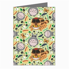 My Neighbor Totoro Pattern Greeting Cards (Pkg of 8) from ArtsNow.com Left