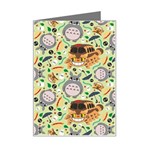 My Neighbor Totoro Pattern Mini Greeting Card