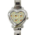 My Neighbor Totoro Pattern Heart Italian Charm Watch