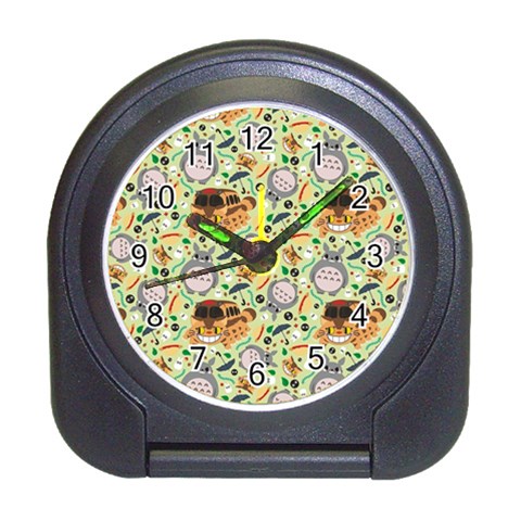 My Neighbor Totoro Pattern Travel Alarm Clock from ArtsNow.com Front