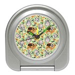 My Neighbor Totoro Pattern Travel Alarm Clock