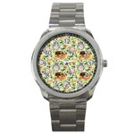 My Neighbor Totoro Pattern Sport Metal Watch