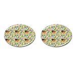 My Neighbor Totoro Pattern Cufflinks (Oval)